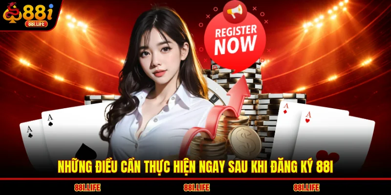 Những điều cần thực hiện ngay sau khi đăng ký 88I